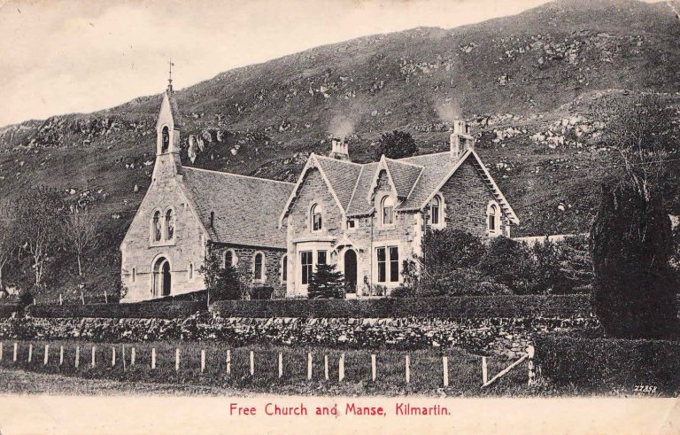 Kilmartin Free Church Manse cira 1800
